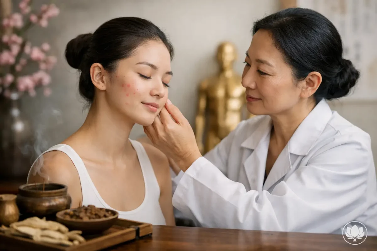 Dermatología en medicina china: qué trata