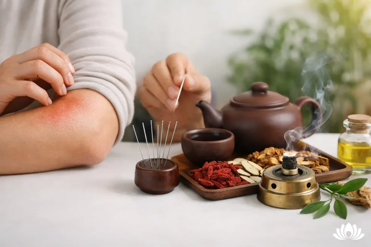 Medicina china para eczema: qué puede aportar