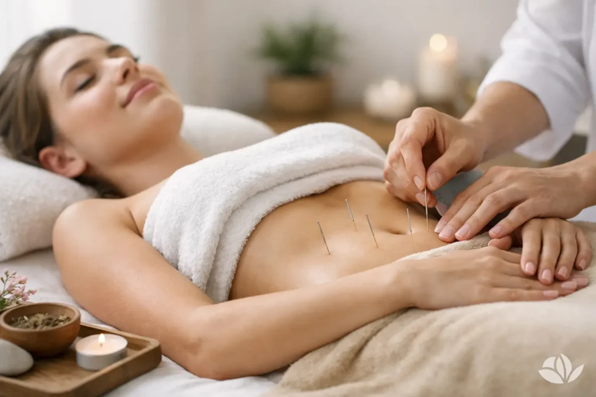 Acupuntura para los cólicos menstruales