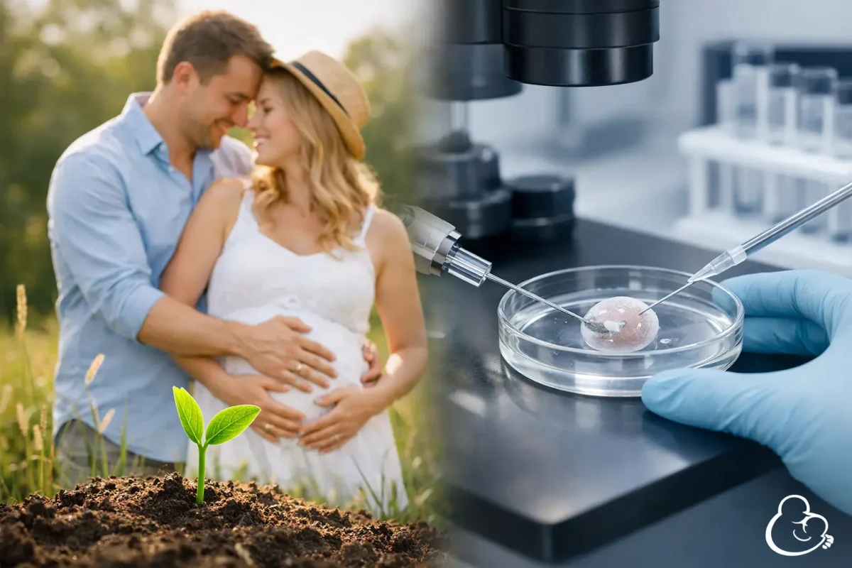 Fertilidad natural o reproducción asistida
