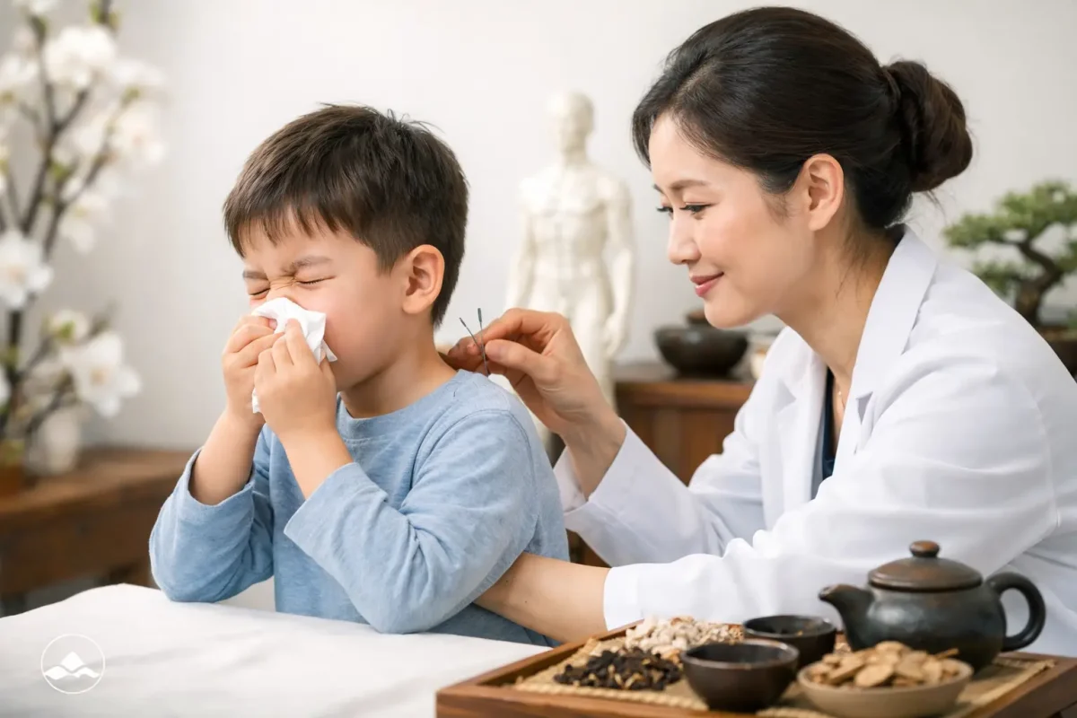 Medicina china para alergias infantiles