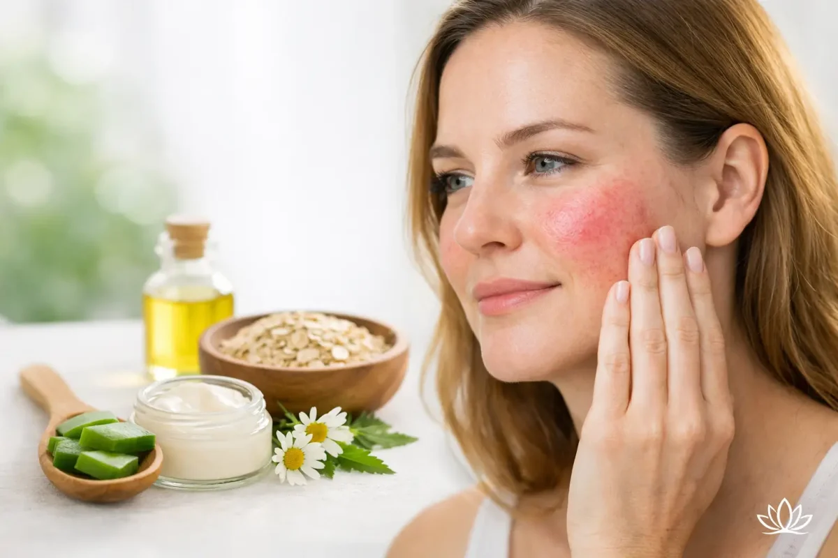 Tratamiento natural para rosácea facial