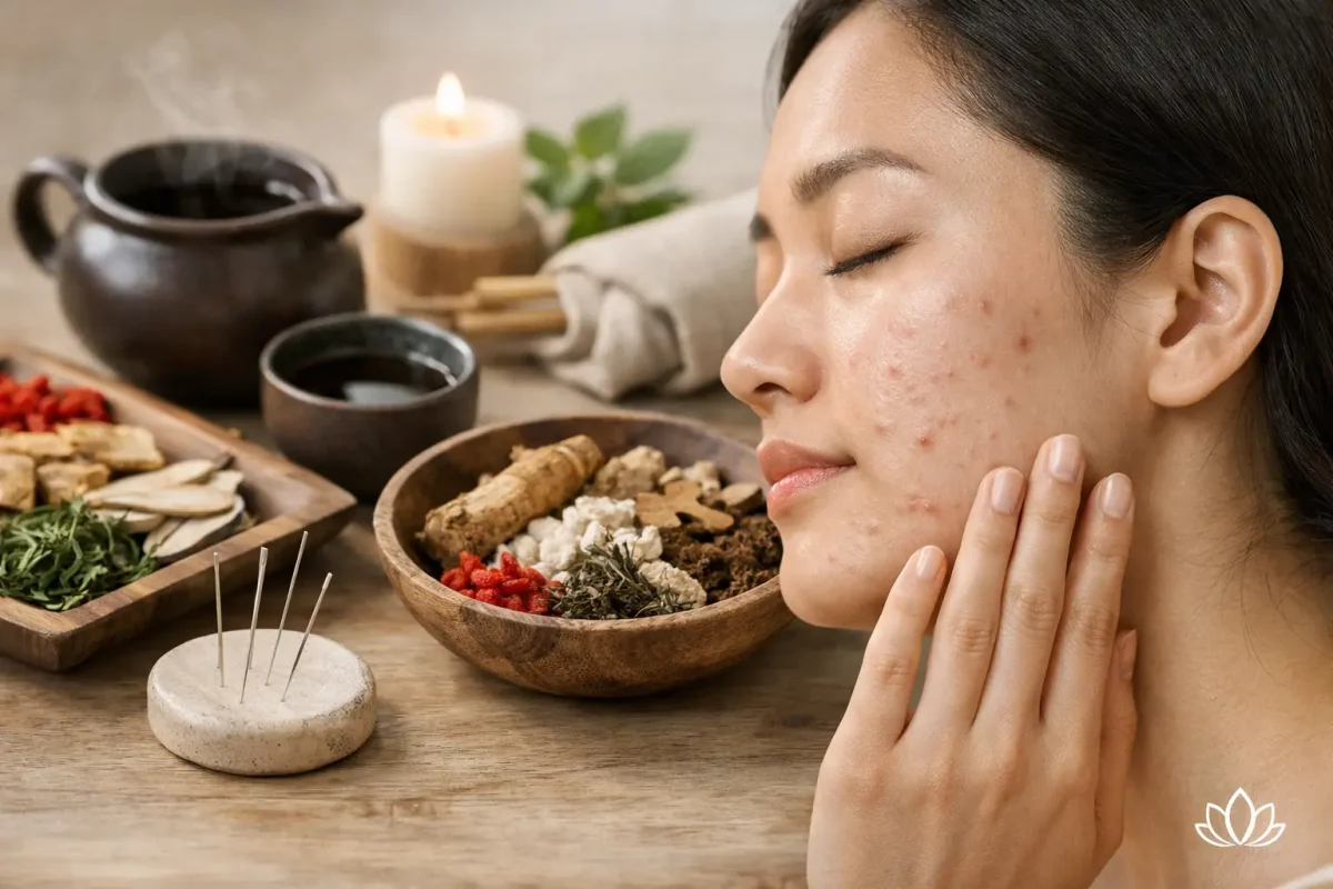 Medicina china para acné hormonal