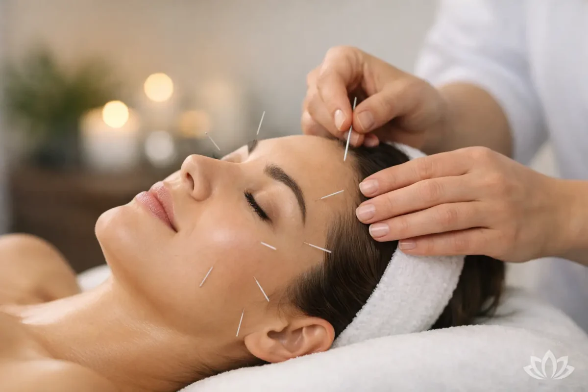Ejemplo de recuperación estética con acupuntura