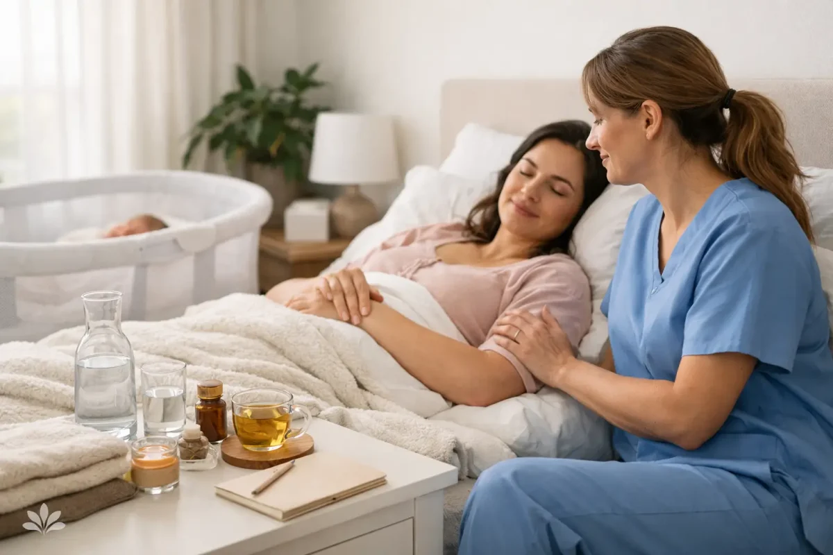 Ejemplo de recuperación natural postparto
