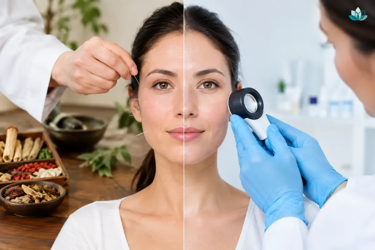 Medicina china o dermatología convencional ¿cuál?
